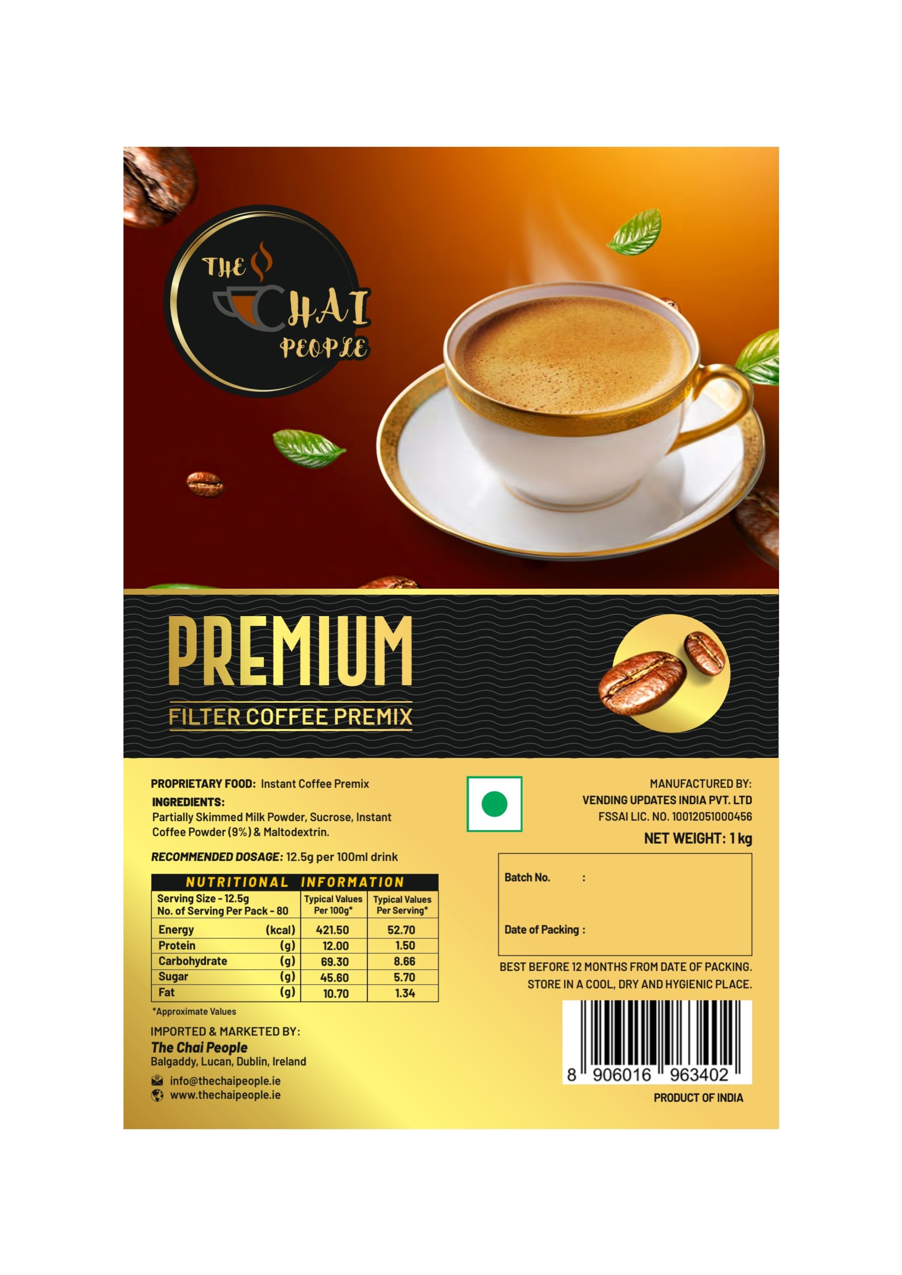Filter Coffee Premix